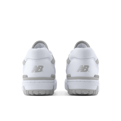 New Balance 550 White With Slate Grey And White Womens White With Slate Grey And White