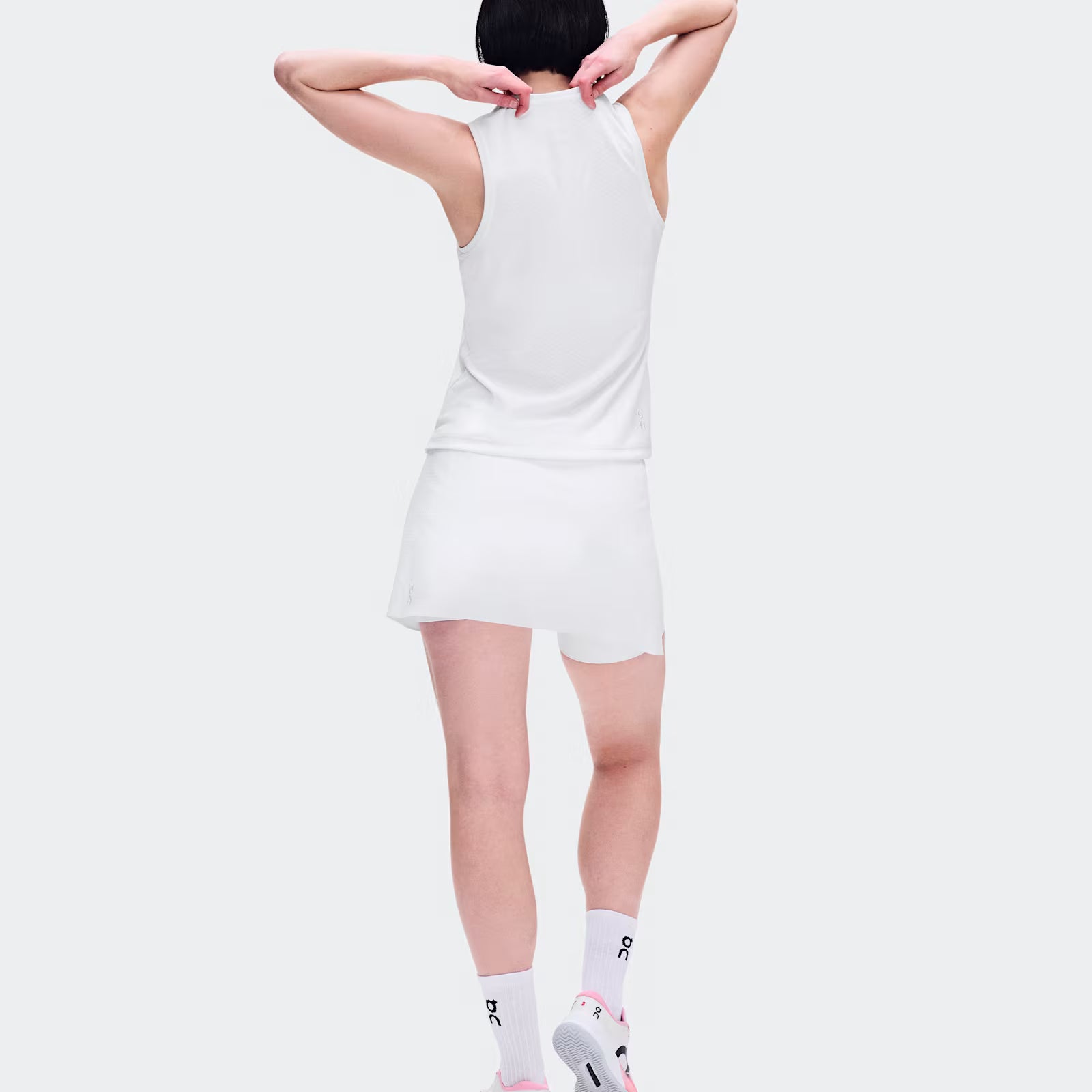 On Court Skirt Split Ldn White (Women'S)
