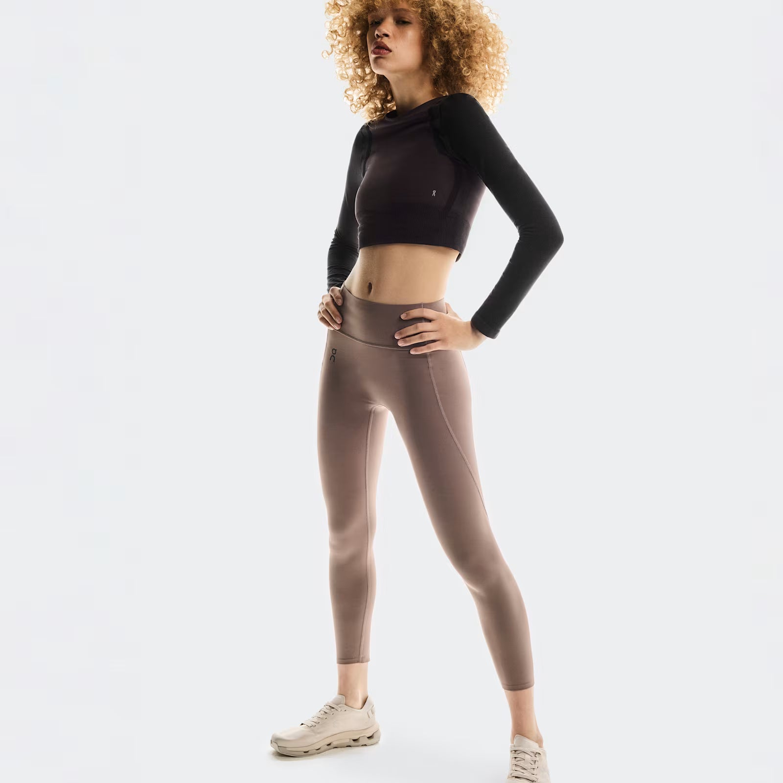 On Studio Tights 7/8 Ash (Women'S)