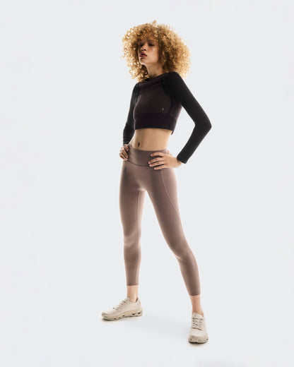 On Studio Tights 7/8 Ash (Women'S)