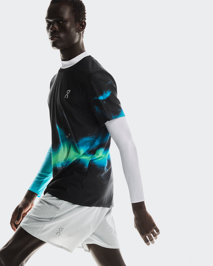 On Pace Mesh Shorts Glacier