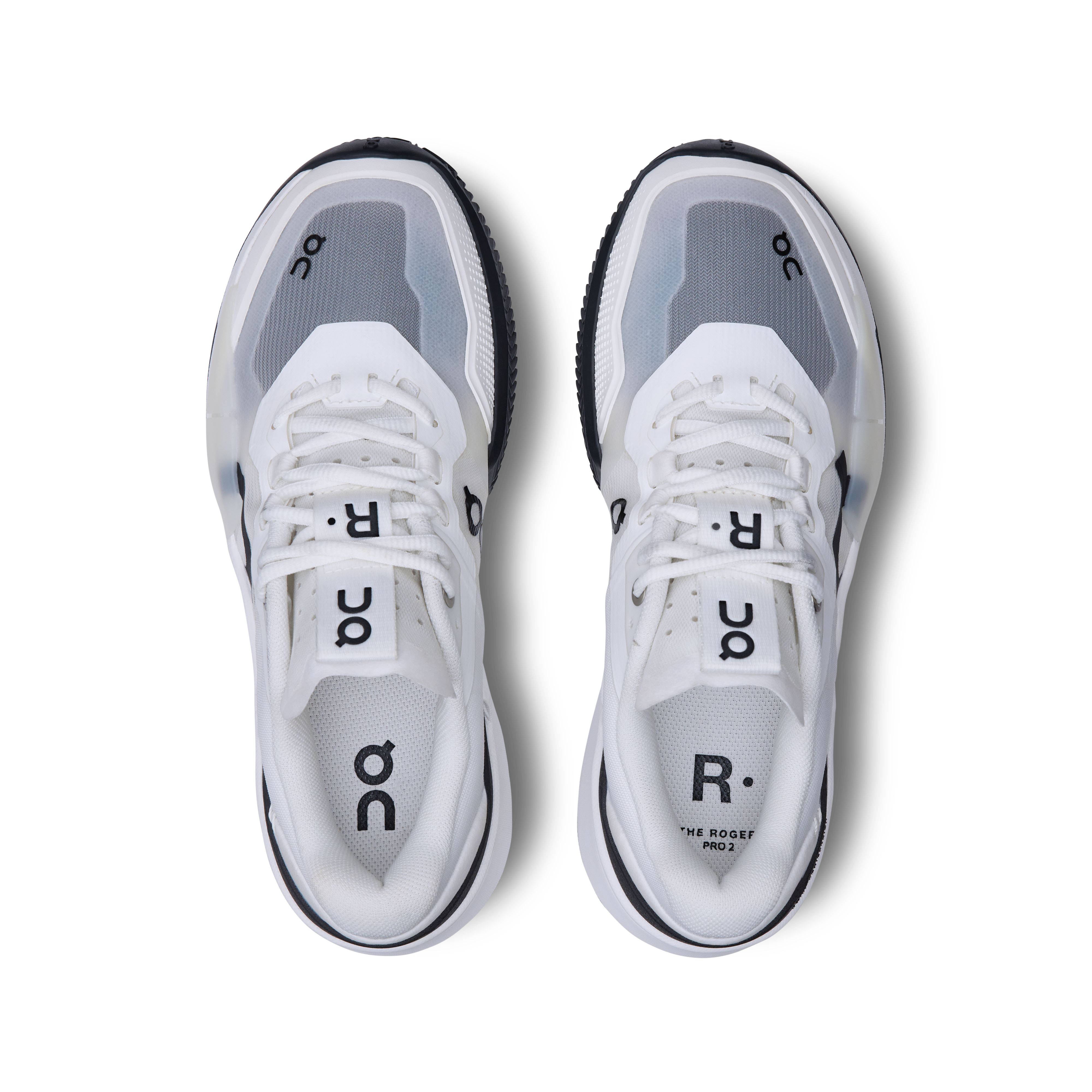On The Roger Pro 2 Clay White Black (Women'S)
