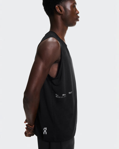 On On Run Tank Black