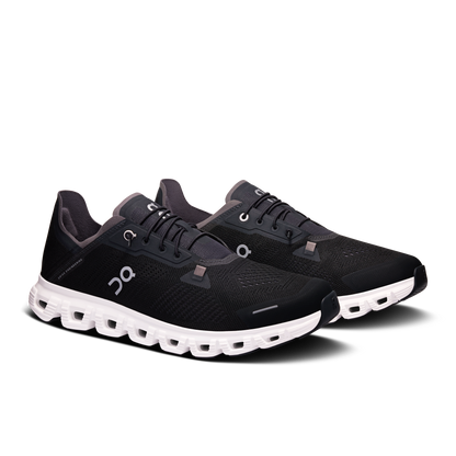 On Cloud 6 Coast Black White