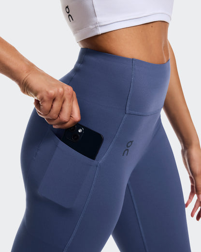 On Studio Flared Tights 32" Acai (Women'S)