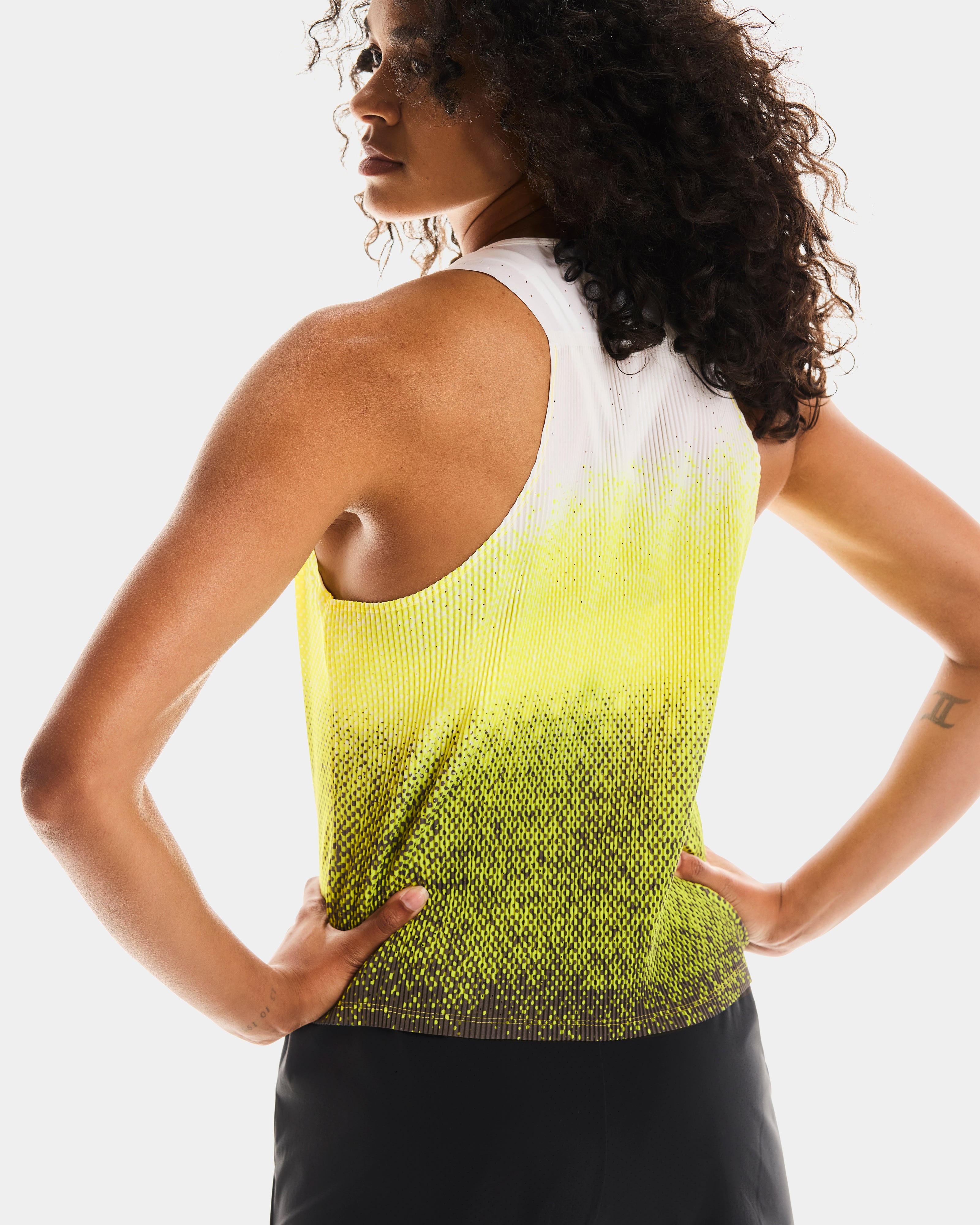 On Race Singlet Lime (Women's)