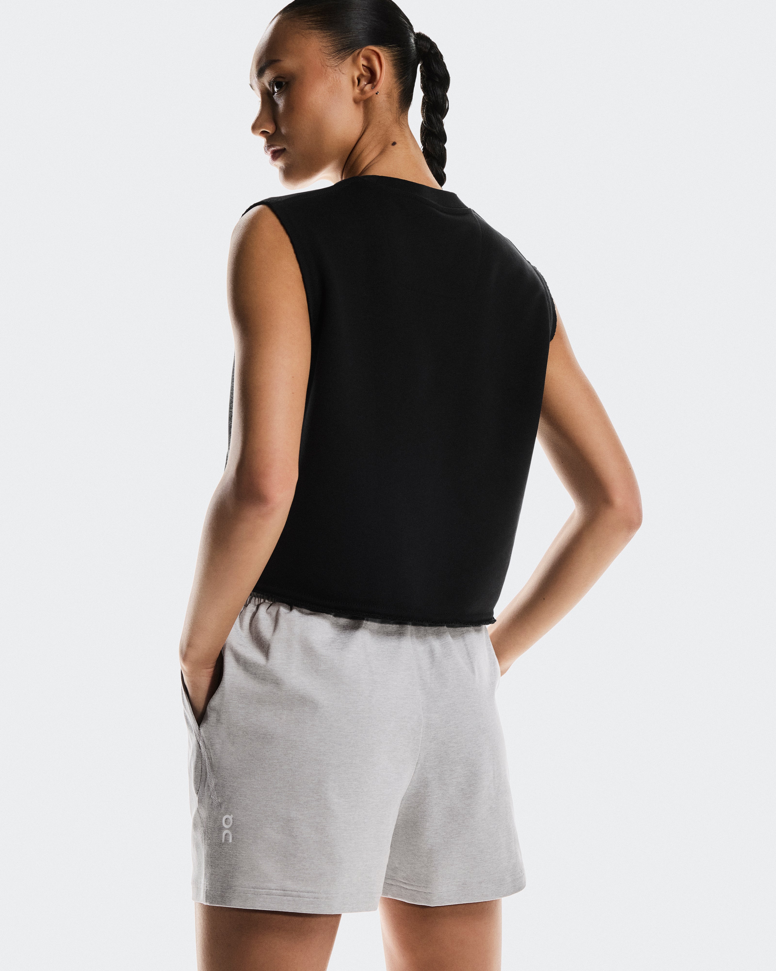 On Courtside Shorts Gravel (Women'S)