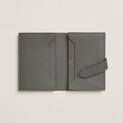  Hermes Bearn Card Holder Gris Meyer
