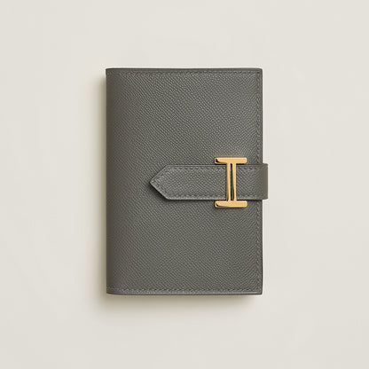  Hermes Bearn Card Holder Gris Meyer