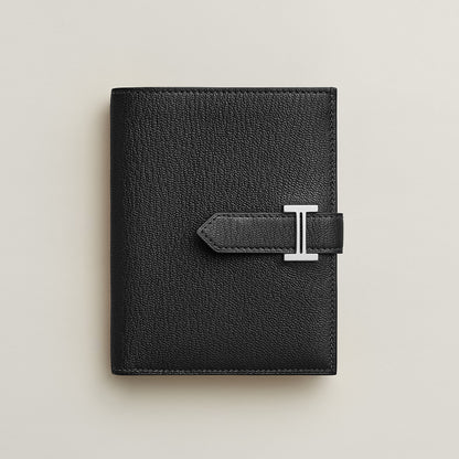  Hermes Bearn Compact Wallet Noir
