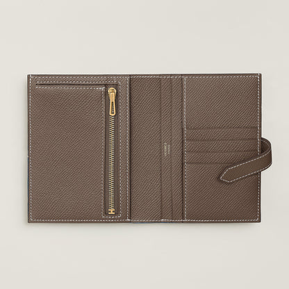  Hermes Bearn Compact Wallet Toupe