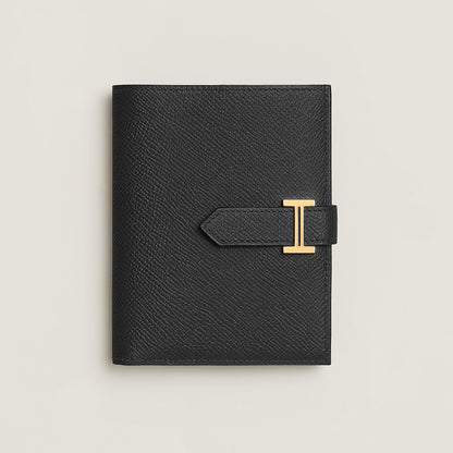 Hermes Bearn Compact Wallet Noir