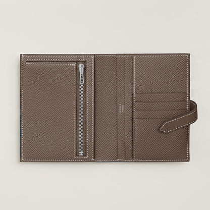  Hermes Bearn Compact Wallet Noir
