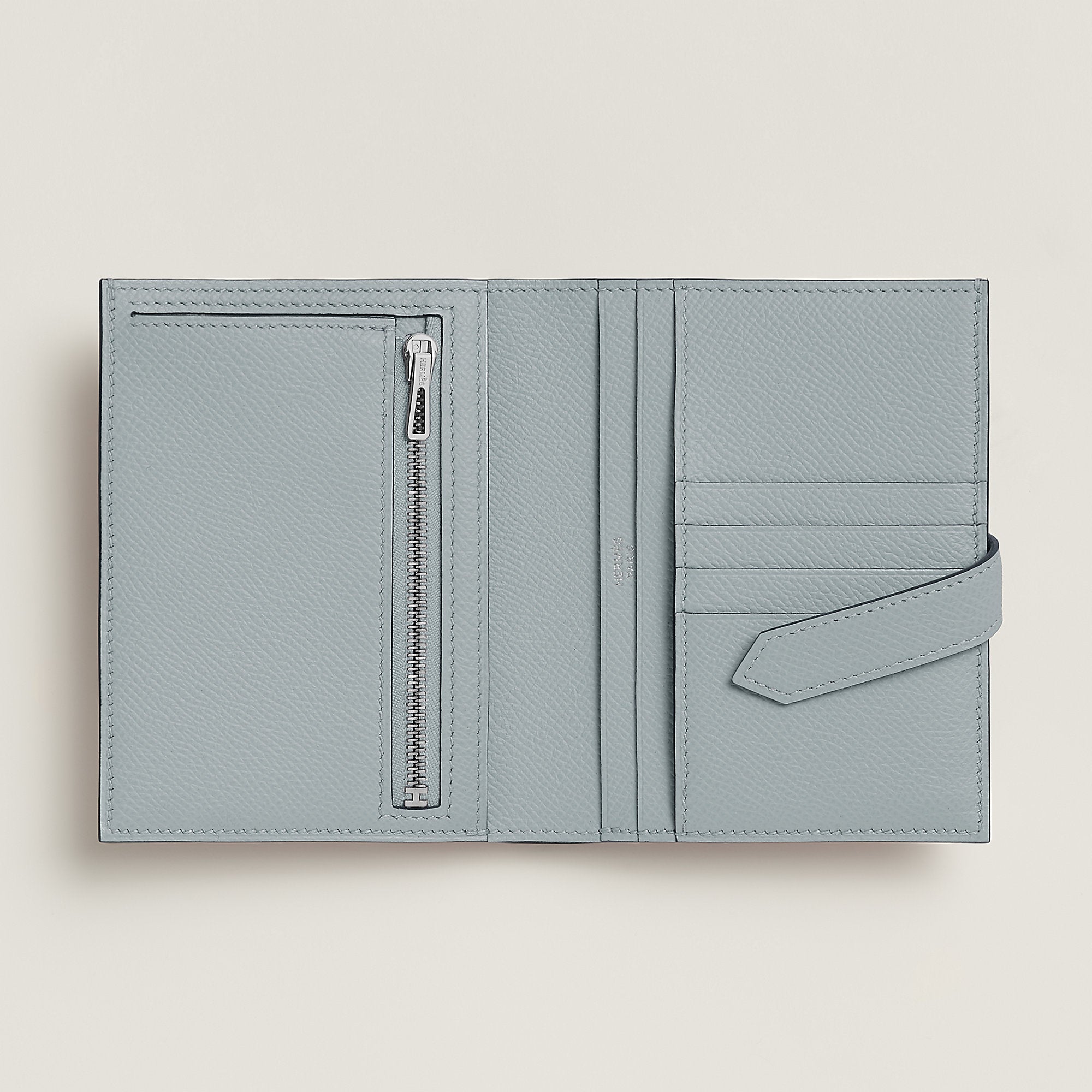  Hermes Bearn Compact Wallet Noir