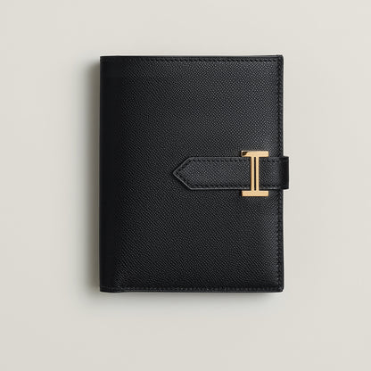  Hermes Bearn Compact Wallet Noir