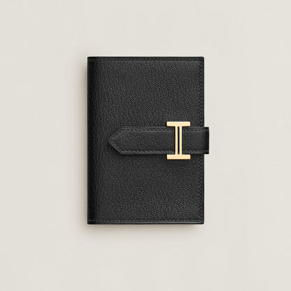  Hermes Bearn Mini Wallet Noir