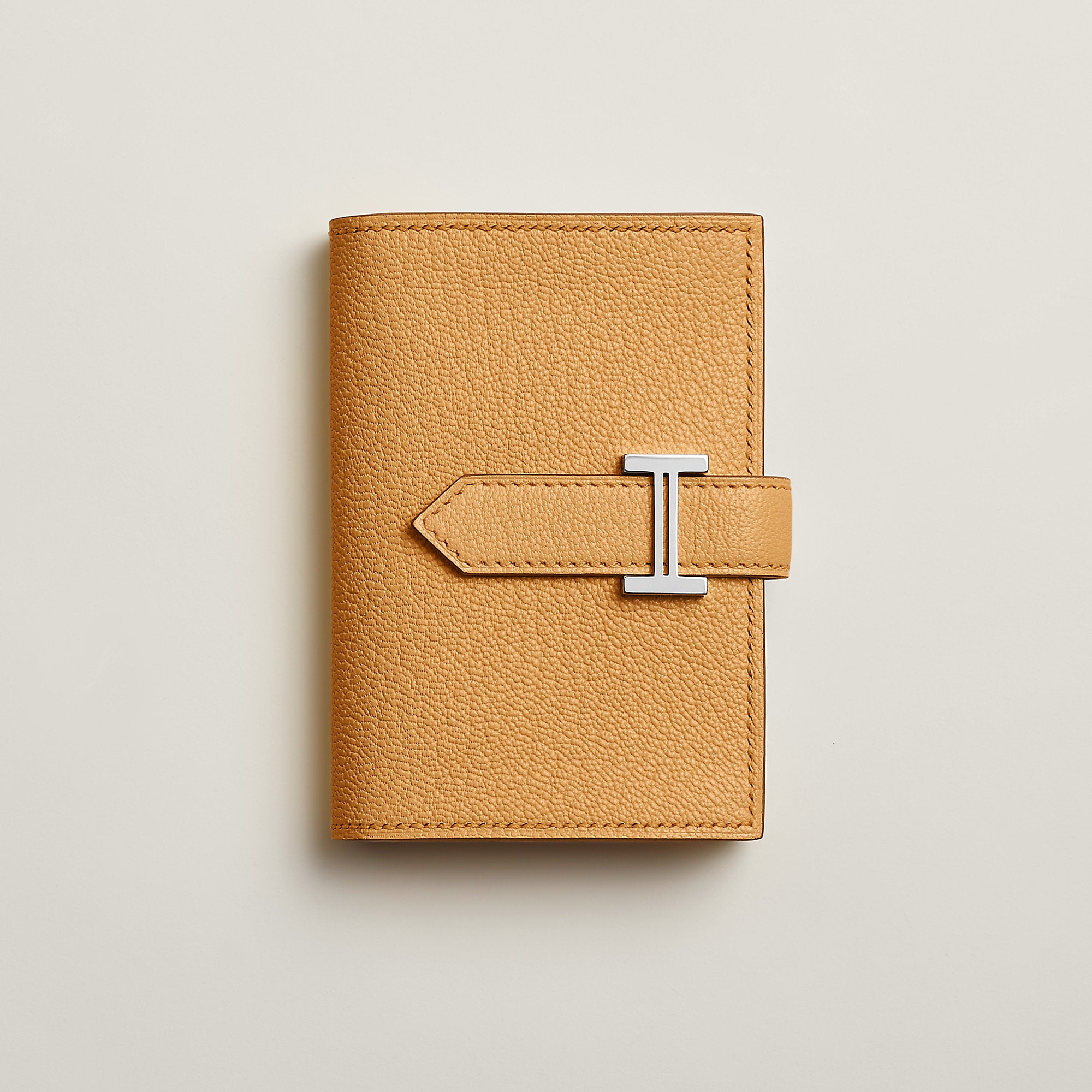  Hermes Bearn Mini Wallet Paille