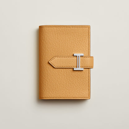  Hermes Bearn Mini Wallet Paille