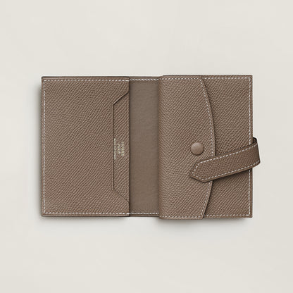  Hermes Bearn Mini Wallet Noir