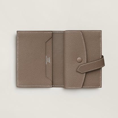  Hermes Bearn Mini Wallet Noir