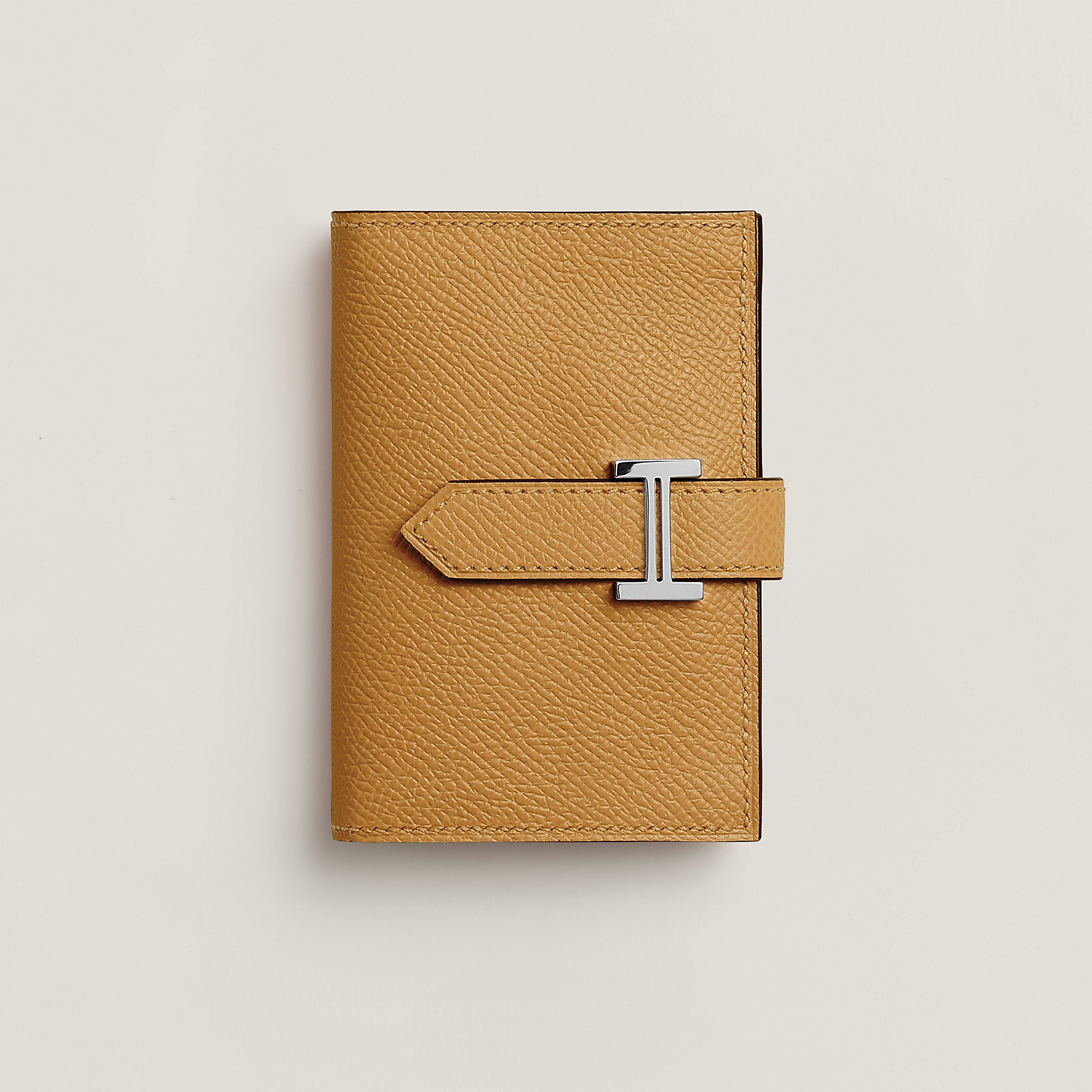  Hermes Bearn Mini Wallet Paille