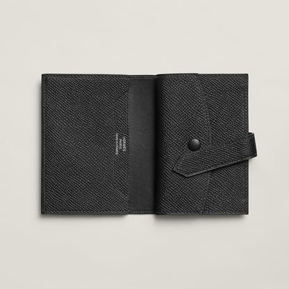  Hermes Bearn Mini Wallet Noir