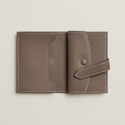  Hermes Bearn Mini Wallet Noir