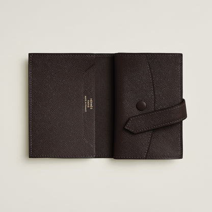  Hermes Bearn Mini Wallet Paille