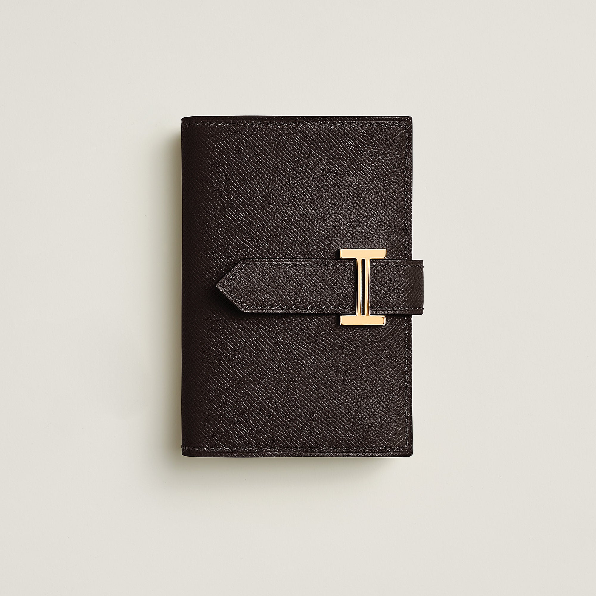  Hermes Bearn Mini Wallet Paille
