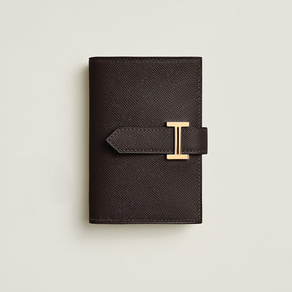  Hermes Bearn Mini Wallet Paille