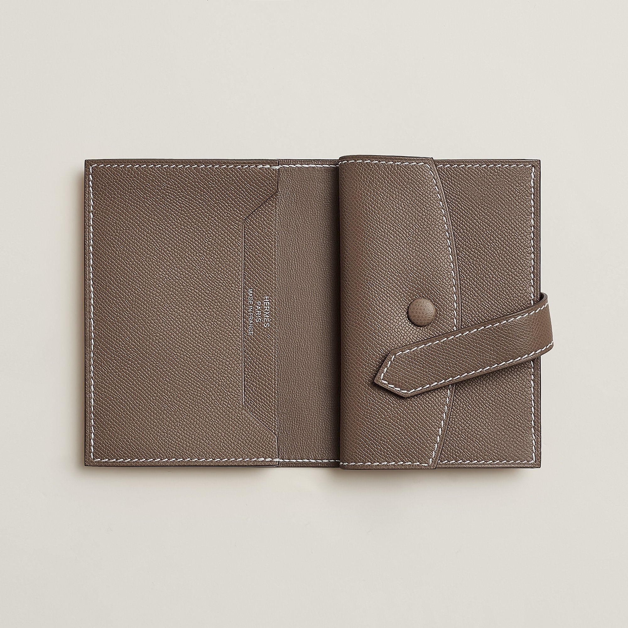  Hermes Bearn Mini Wallet Noir
