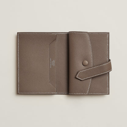  Hermes Bearn Mini Wallet Noir