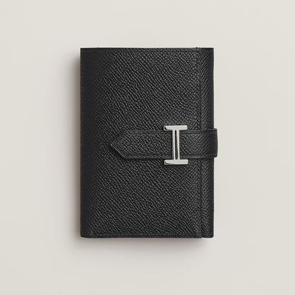  Hermes Bearn Verso Wallet Noir