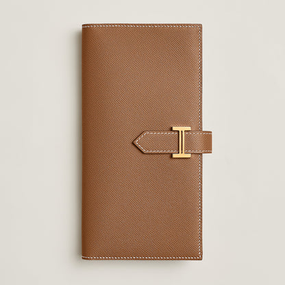  Hermes Bearn Wallet Gold