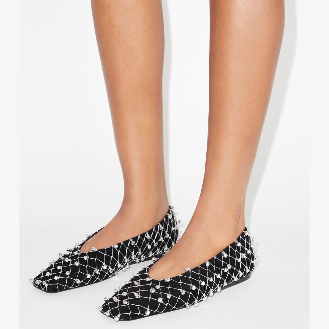Tory Burch Bell Flat PERFECT BLACK