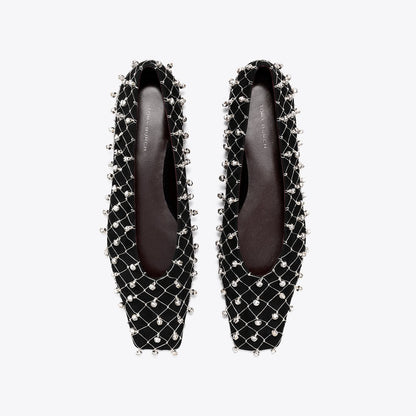 Tory Burch Bell Flat PERFECT BLACK