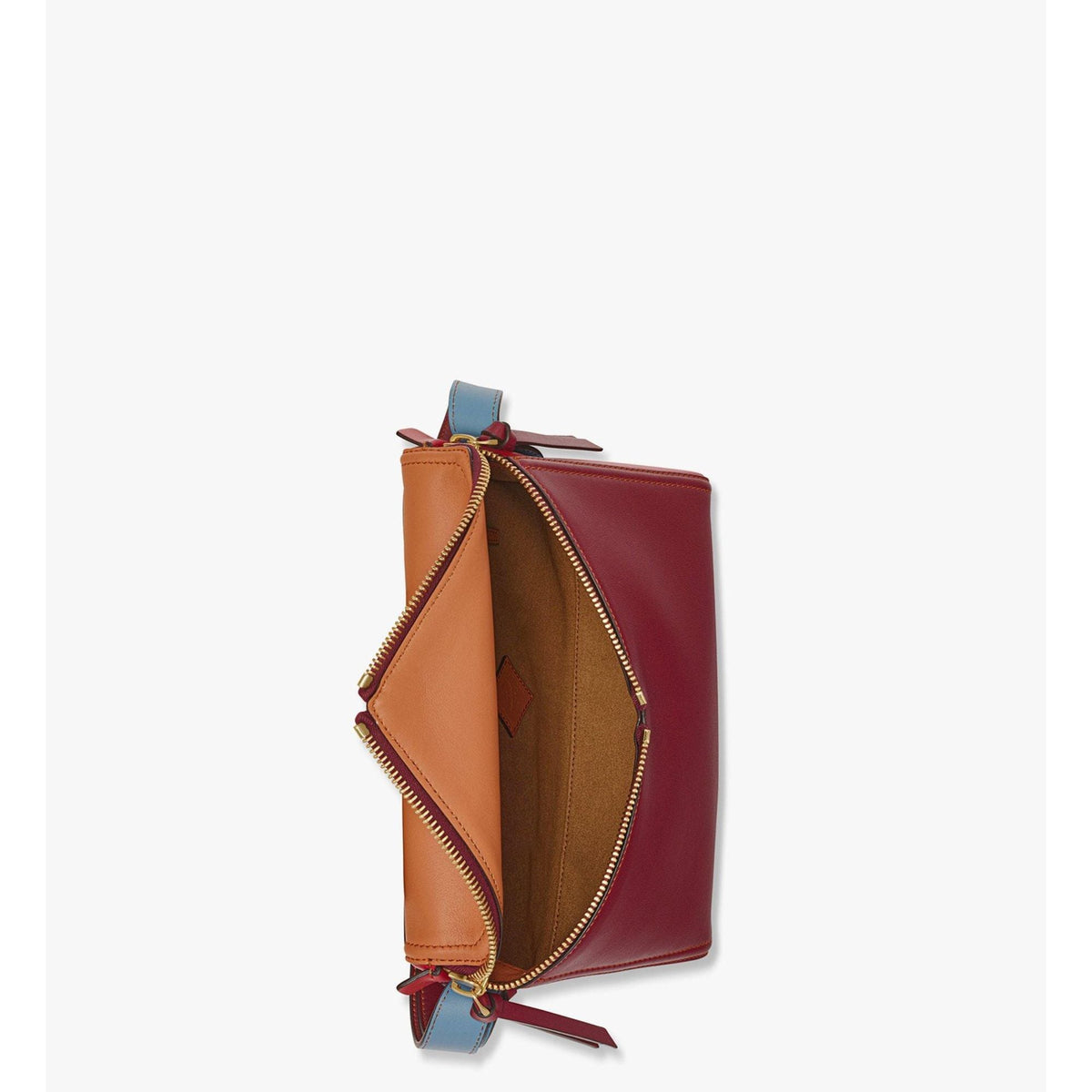 MCM Diamant 3d Leather Shoulder Bag