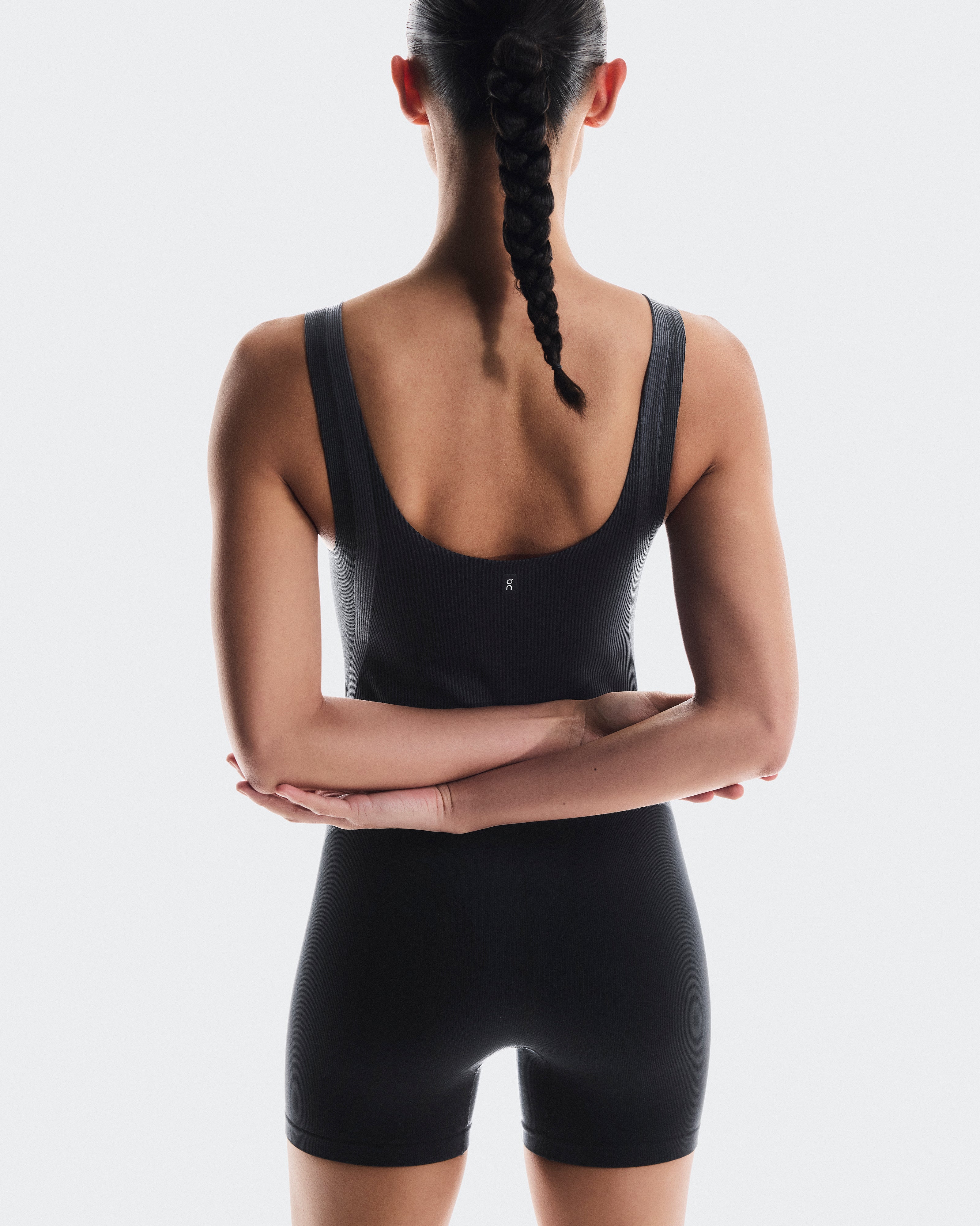 On Studio Knit Bodysuit Black | Eclipse (Women'S)