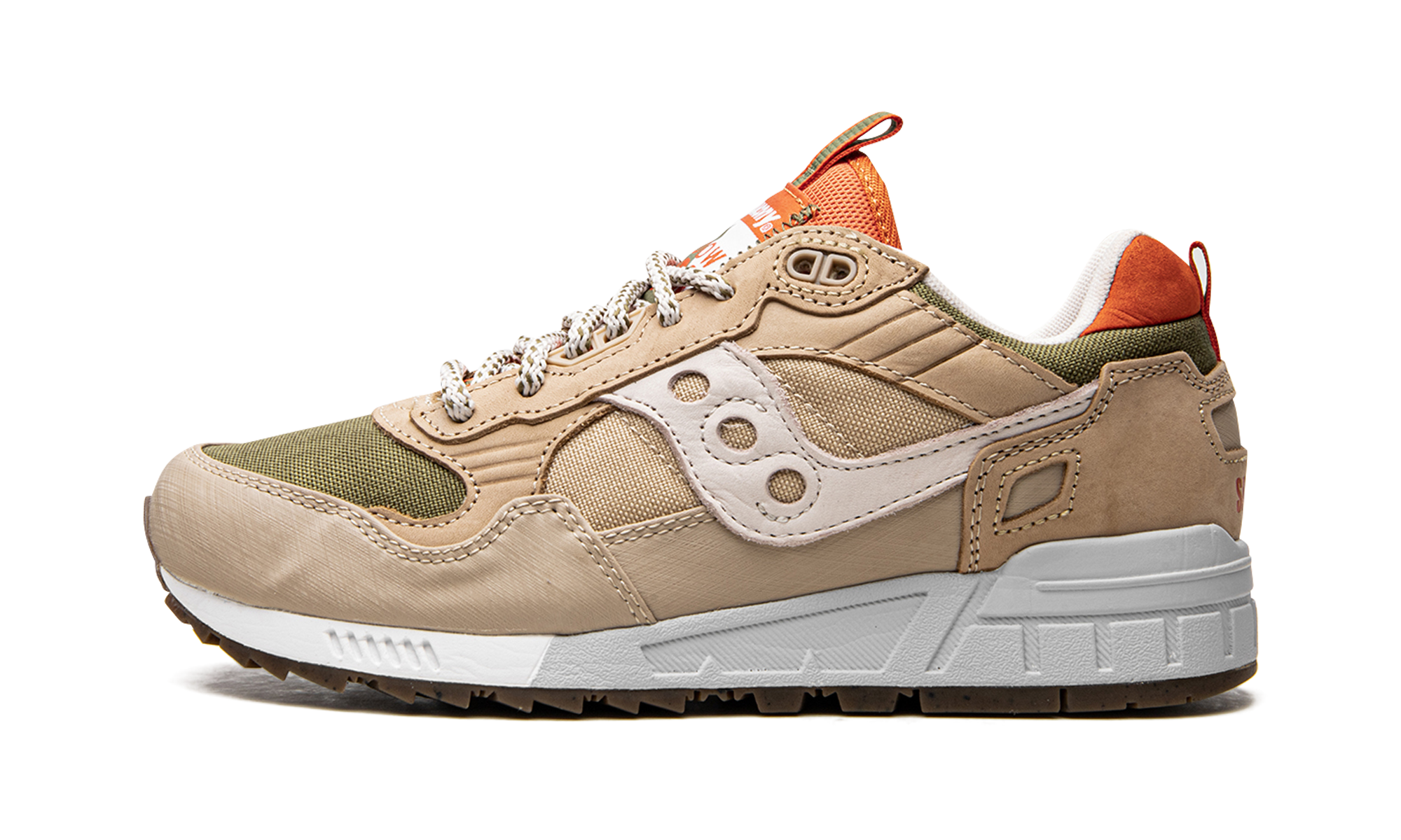 Saucony Shadow 5000 Khaki Orange Green