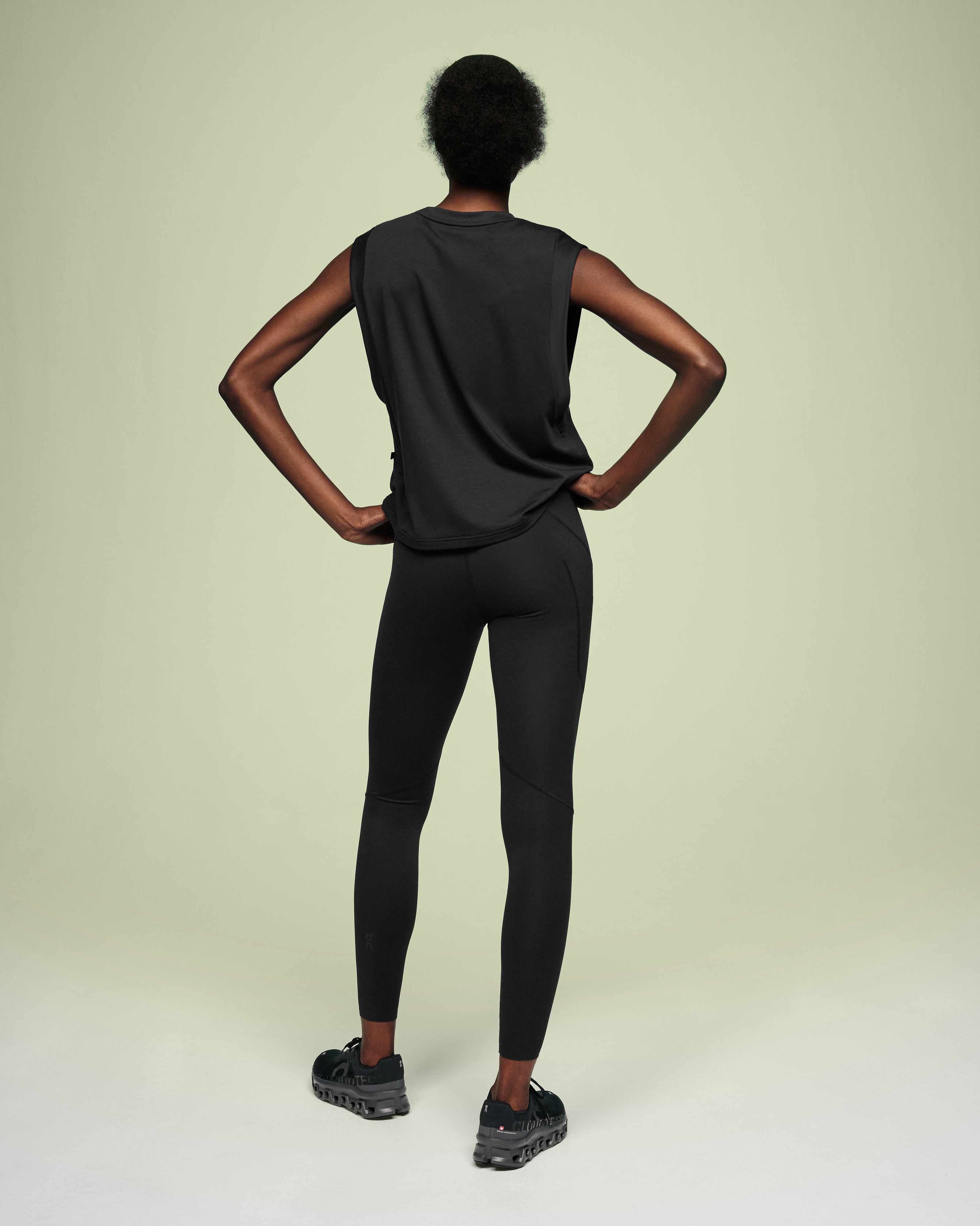 On Focus Crop Black (Women'S)