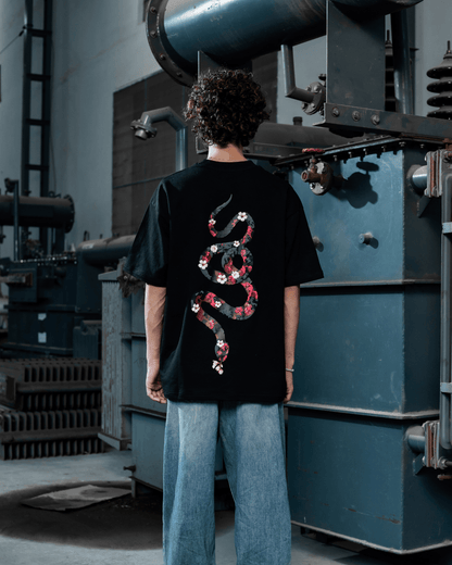 BLOOMED SNAKE TEE
