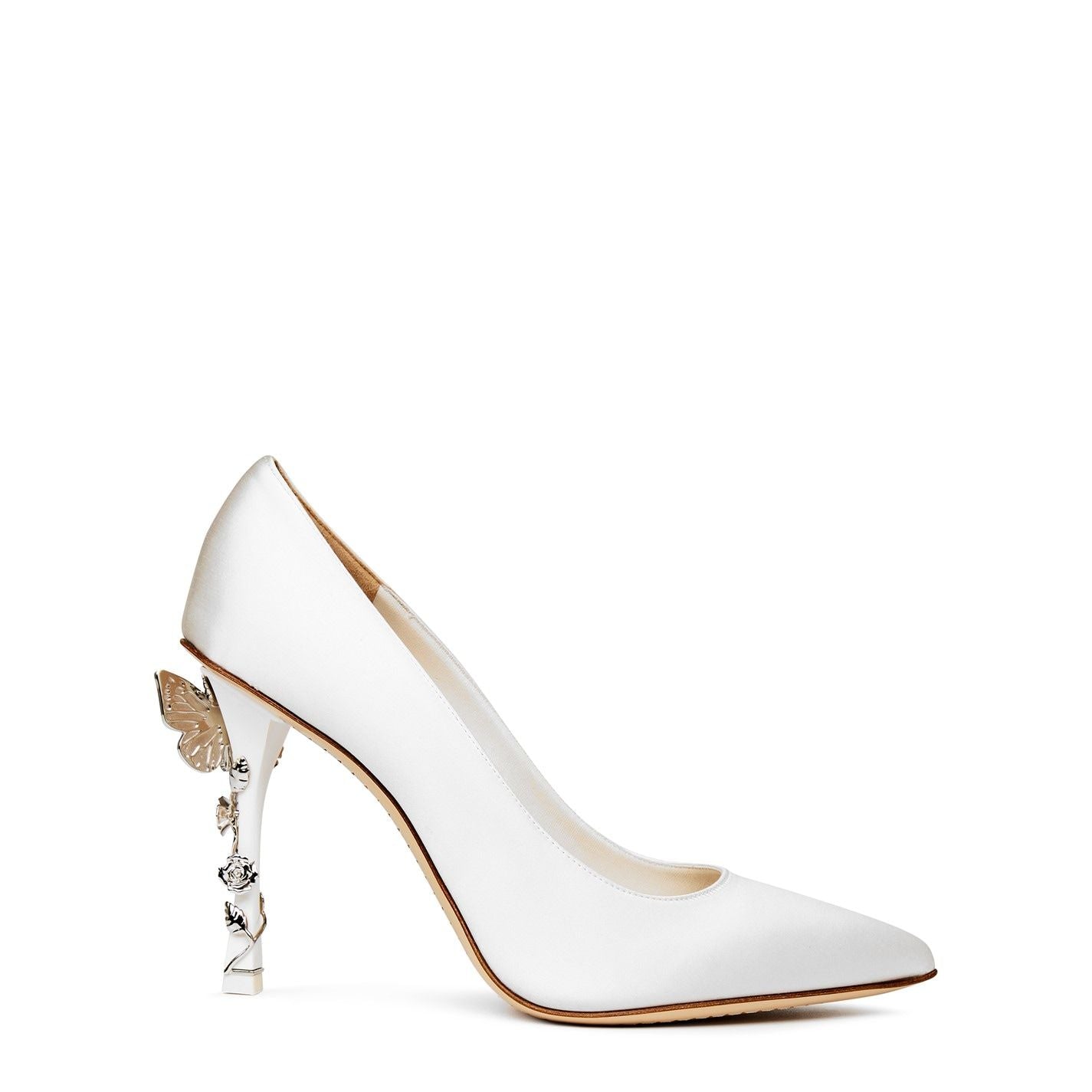  Blossom Pumps Ivory Satin