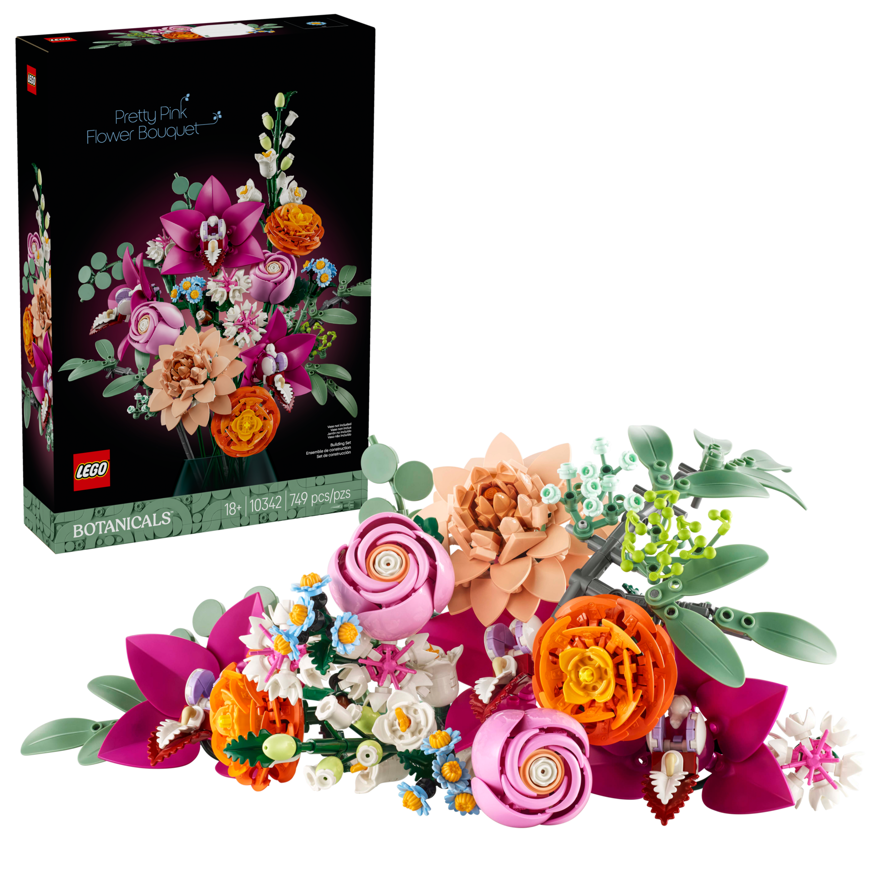 Lego Pretty Pink Flower Bouquet