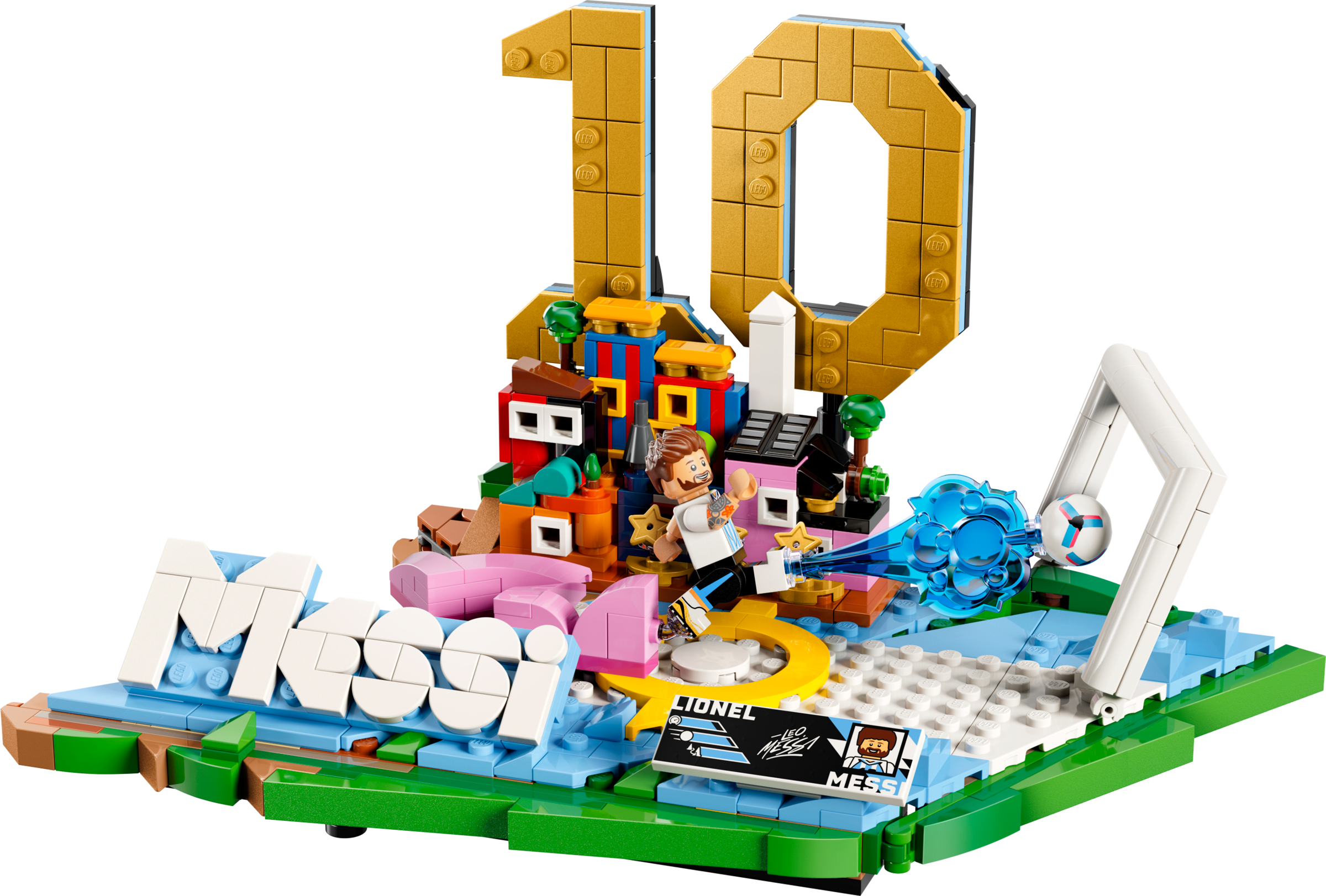 Lego Lionel Messi  Soccer Highlights
