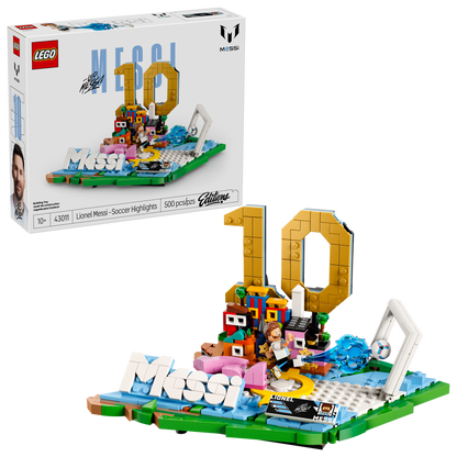 Lego Lionel Messi  Soccer Highlights