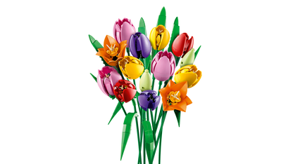 Lego Tulip Bouquet, packaging