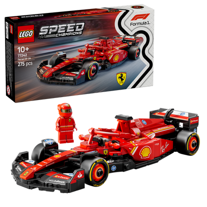 Lego Ferrari SF24 F1 Race Car