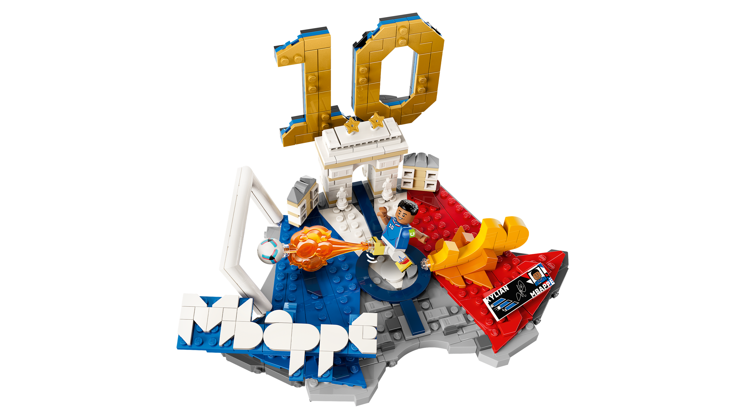 Lego Kylian Mbapp  Soccer Highlights