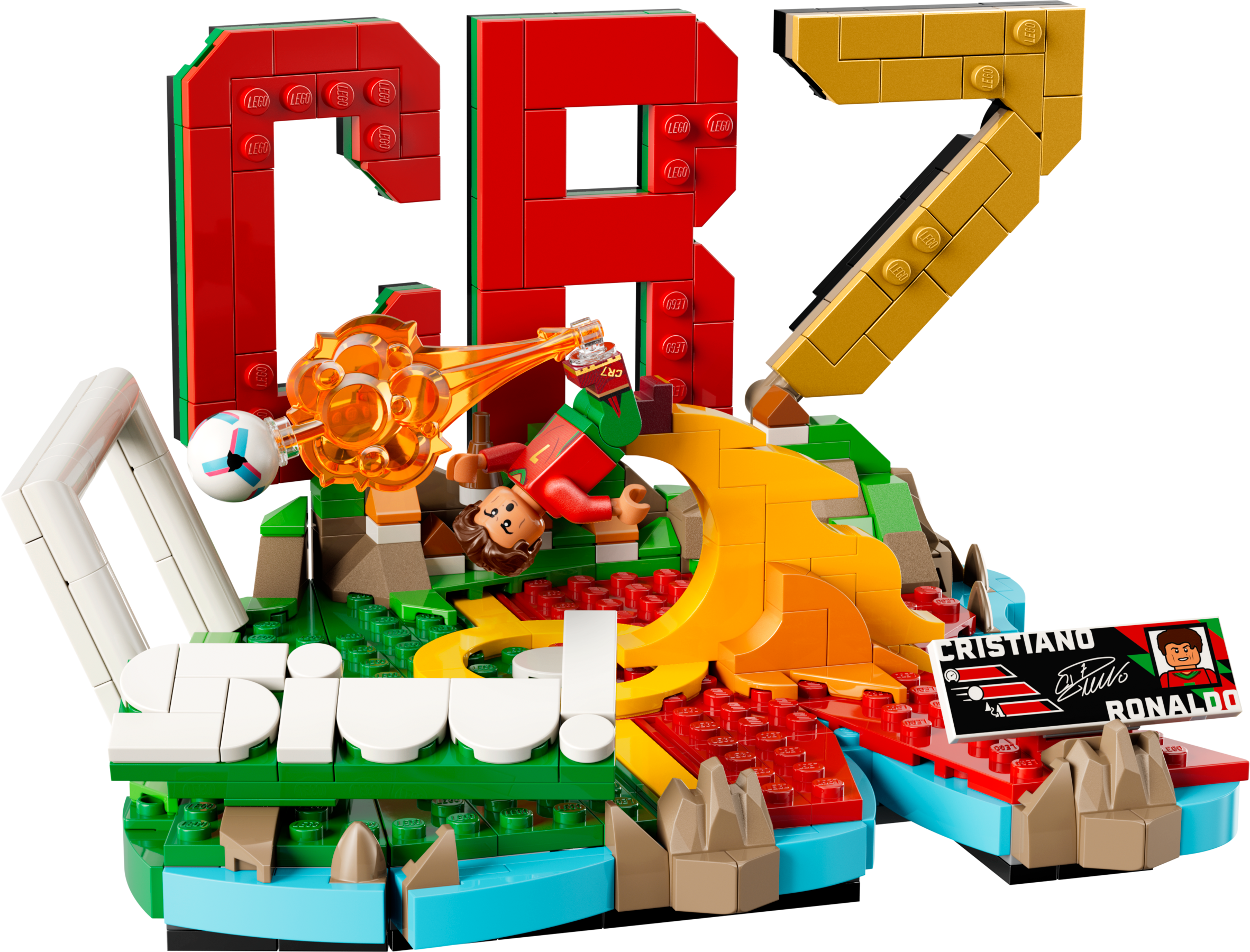 Lego Cristiano Ronaldo  Soccer Highlights