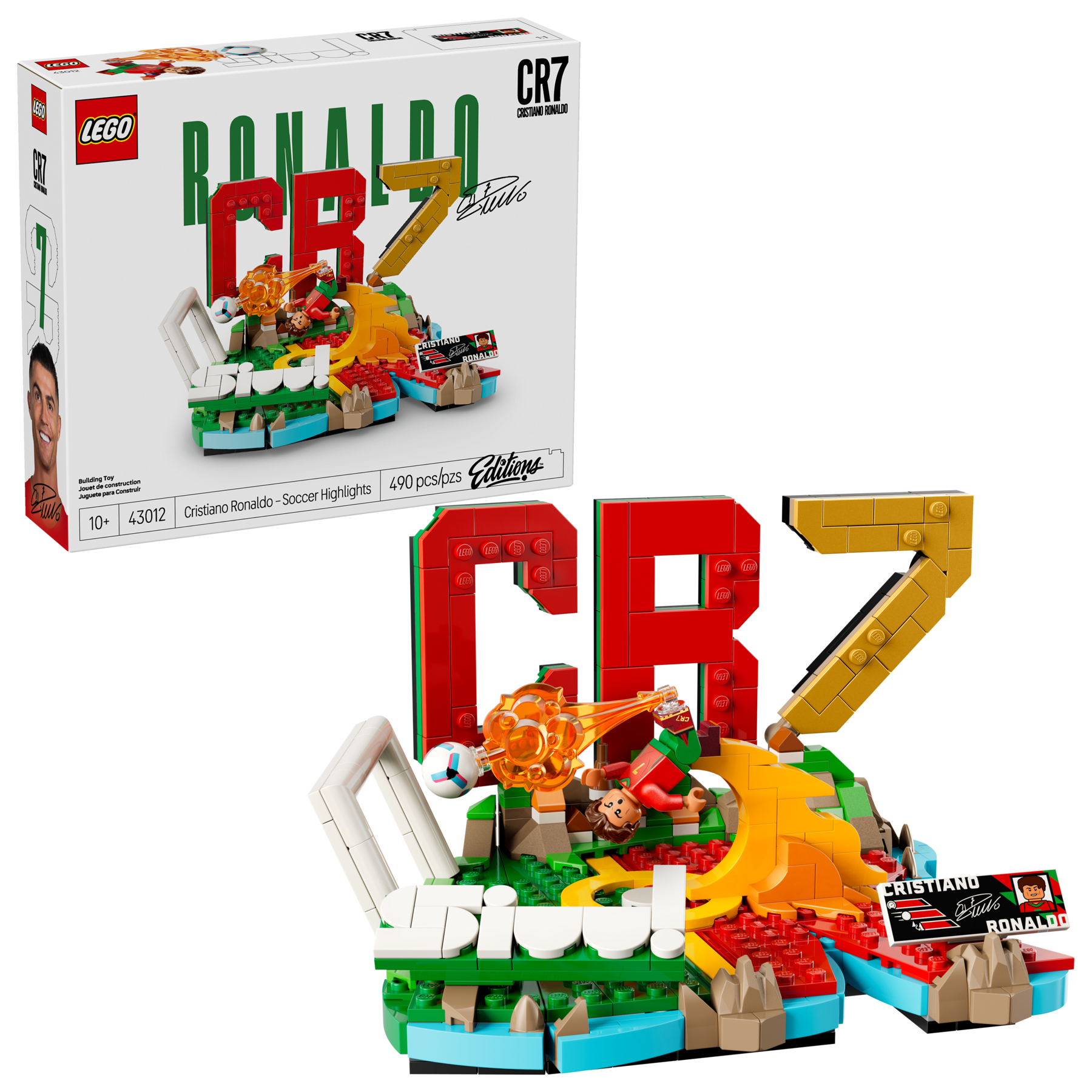 Lego Cristiano Ronaldo  Soccer Highlights